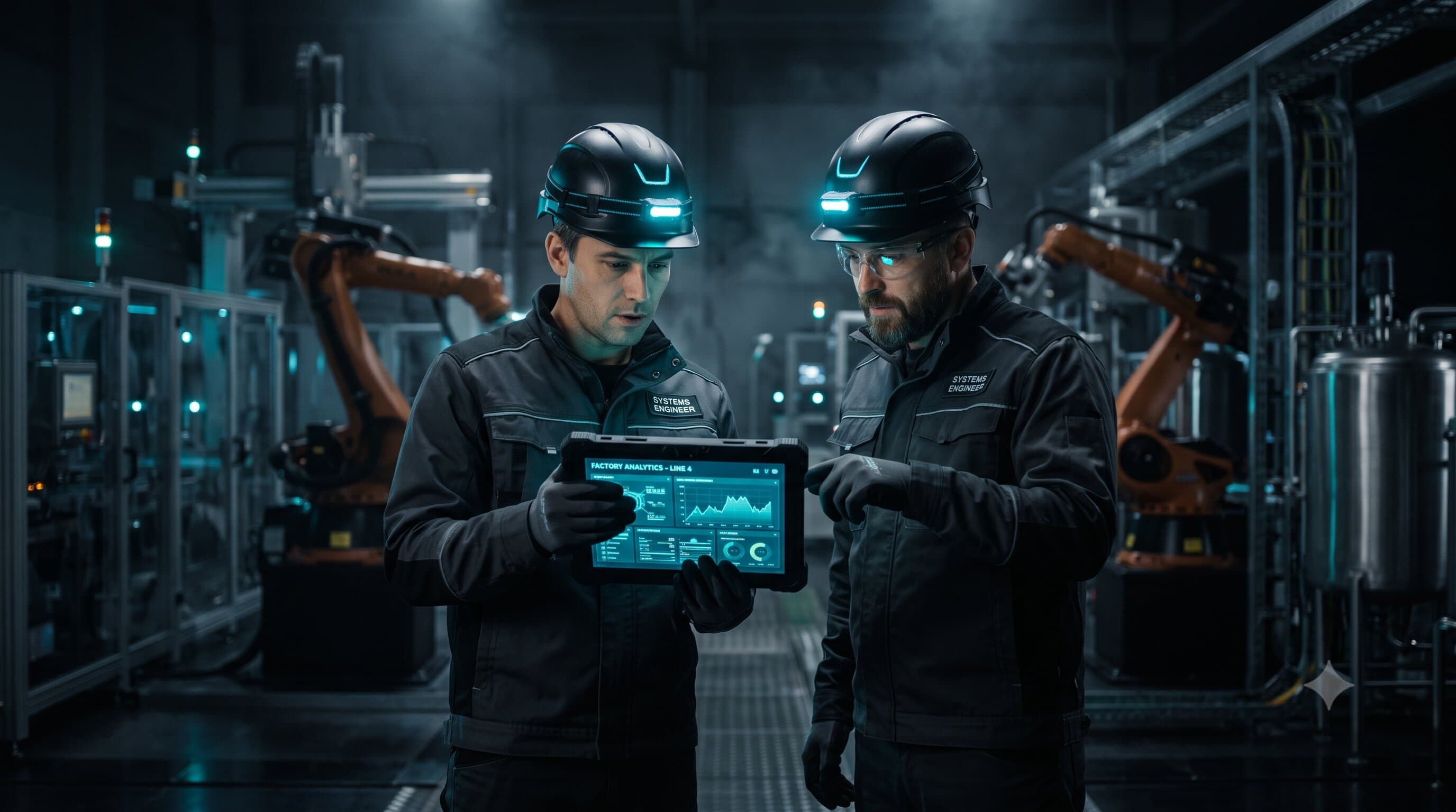 Industriepartner im Gespräch